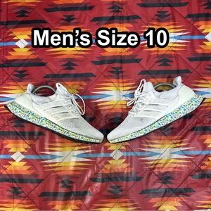 adidas UltraBoost 5.0 DNA Mosaic Gray Boost Pack GY4525 Men’s Size 10